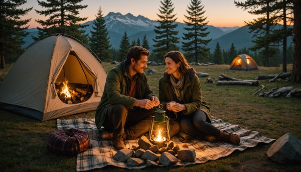 4 dernières minutes de promotions de camping pour les couples à la recherche de relaxation et de romance