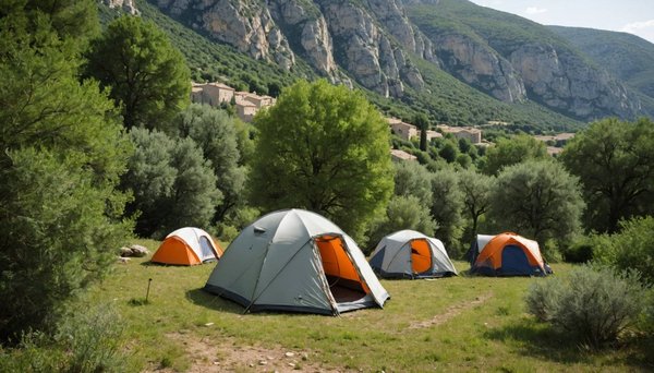 Camping la rivière : une immersion entre villages perchés et paysages du luberon