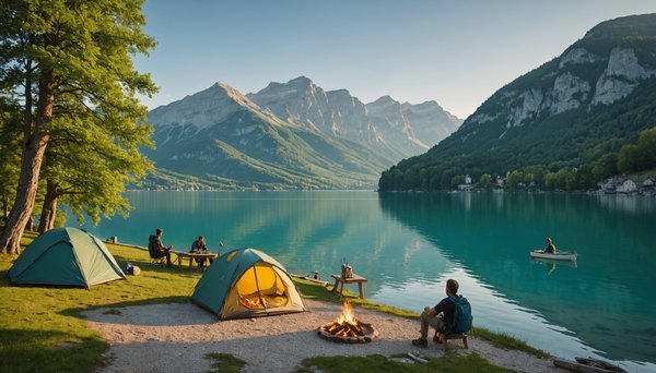 Notre liste ultime des avantages de réserver à la dernière minute dans un camping d'Annecy