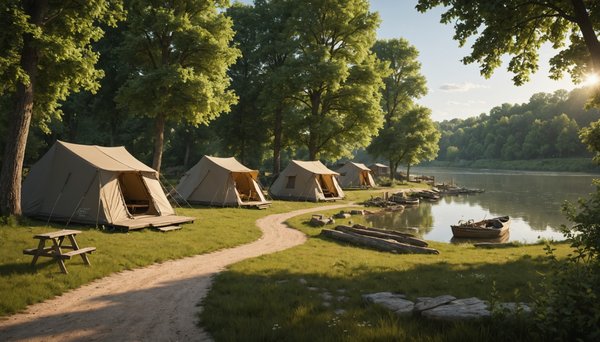 Campings en bord de rivière en Dordogne : l'évasion garantie