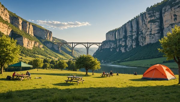 Embarquez pour une expérience inoubliable au camping Millau