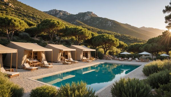 Découvrez le charme d'un camping 4 étoiles à Calvi