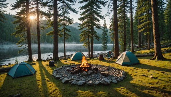 Trouvez des lieux de camping alternatifs pour éviter la foule des touristes à la dernière minute